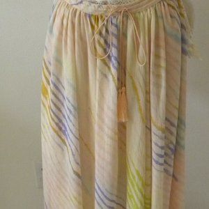 Free people maxi skirt xs